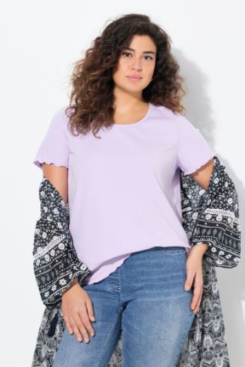 Moda za polnejše Majica kratkih rukava okruglog ovratnika plus velikost, xxl, Ulla Popken in Johann Popken (JP1880)