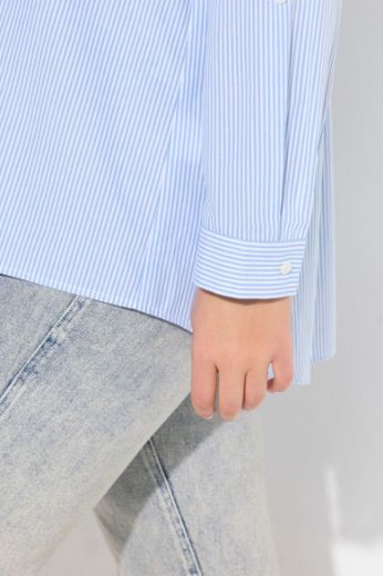 Moda za polnejše Košulja dugih rukava A kroja plus velikost, xxl, Ulla Popken in Johann Popken (JP1880)