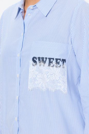 Moda za polnejše Košulja dugih rukava A kroja plus velikost, xxl, Ulla Popken in Johann Popken (JP1880)