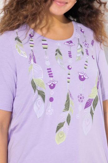 Moda za polnejše Majica kratkih rukava A kroja plus velikost, xxl, Ulla Popken in Johann Popken (JP1880)