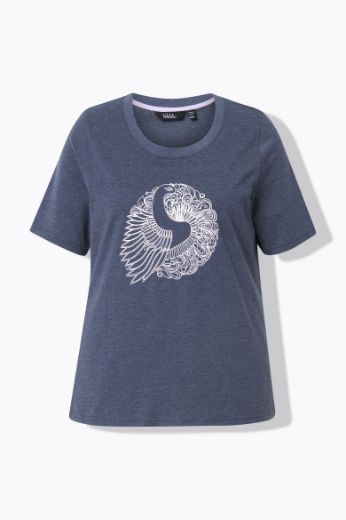 Moda za polnejše Majica kratkih rukava A kroja plus velikost, xxl, Ulla Popken in Johann Popken (JP1880)