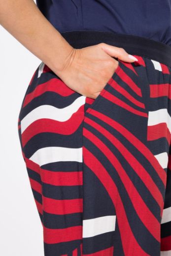 Moda za polnejše Hlače elastičnog struka širokih nogavica plus velikost, xxl, Ulla Popken in Johann Popken (JP1880)