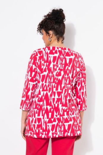 Moda za polnejše Majica 3/4 rukava A kroja plus velikost, xxl, Ulla Popken in Johann Popken (JP1880)