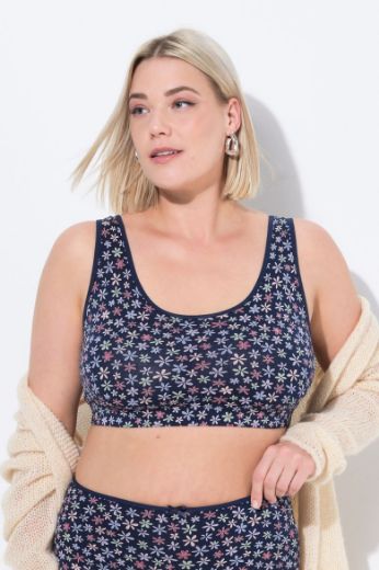 Moda za polnejše Grudnjak bez žica širokih naramenica 3 komada plus velikost, xxl, Ulla Popken in Johann Popken (JP1880)