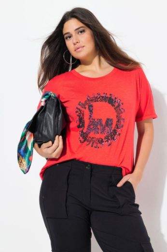Moda za polnejše Majica kratkih rukava okruglog ovratnika plus velikost, xxl, Ulla Popken in Johann Popken (JP1880)