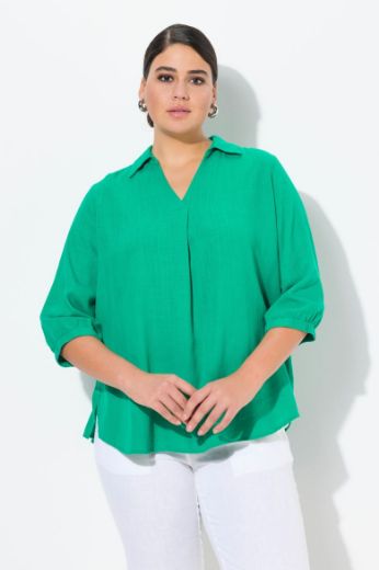 Moda za polnejše Tunika 3/4 rukava A kroja plus velikost, xxl, Ulla Popken in Johann Popken (JP1880)