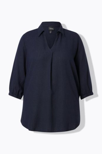 Moda za polnejše Tunika 3/4 rukava A kroja plus velikost, xxl, Ulla Popken in Johann Popken (JP1880)