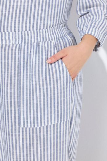 Moda za polnejše Hlače od mješavine lana širokih nogavica plus velikost, xxl, Ulla Popken in Johann Popken (JP1880)