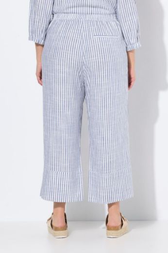 Moda za polnejše Hlače od mješavine lana širokih nogavica plus velikost, xxl, Ulla Popken in Johann Popken (JP1880)