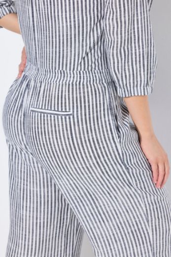 Moda za polnejše Hlače od mješavine lana širokih nogavica plus velikost, xxl, Ulla Popken in Johann Popken (JP1880)