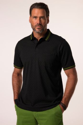 Moda za polnejše Majica Polo kratkih rukava plus velikost, xxl, Ulla Popken in Johann Popken (JP1880)
