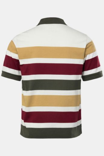 Moda za polnejše Majica Polo kratkih rukava plus velikost, xxl, Ulla Popken in Johann Popken (JP1880)