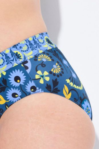 Moda za polnejše Kupaći kostim dvodijelni s printom plus velikost, xxl, Ulla Popken in Johann Popken (JP1880)