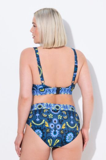 Moda za polnejše Kupaći kostim dvodijelni s printom plus velikost, xxl, Ulla Popken in Johann Popken (JP1880)