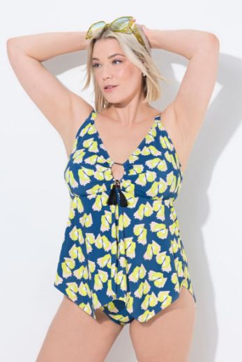 Moda za polnejše Kupaći kostim Tankini plus velikost, xxl, Ulla Popken in Johann Popken (JP1880)