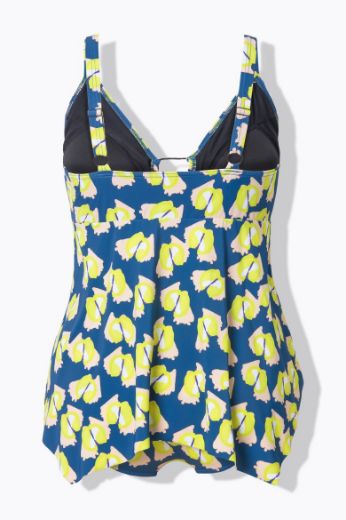 Moda za polnejše Kupaći kostim Tankini plus velikost, xxl, Ulla Popken in Johann Popken (JP1880)
