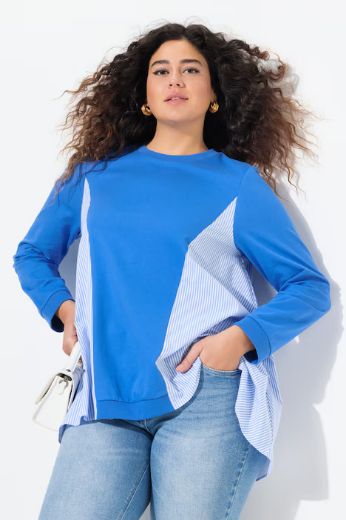 Moda za polnejše Majica dugih rukava plus velikost, xxl, Ulla Popken in Johann Popken (JP1880)
