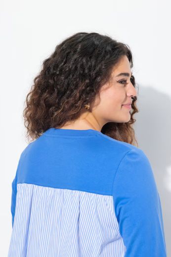 Moda za polnejše Majica dugih rukava plus velikost, xxl, Ulla Popken in Johann Popken (JP1880)