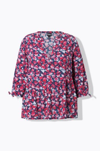 Moda za polnejše Bluza 3/4 rukava A kroja plus velikost, xxl, Ulla Popken in Johann Popken (JP1880)