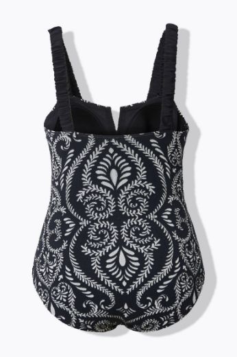 Moda za polnejše Kupaći kostim jednodijelni plus velikost, xxl, Ulla Popken in Johann Popken (JP1880)