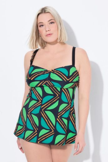 Moda za polnejše Kupaći kostim Tankini plus velikost, xxl, Ulla Popken in Johann Popken (JP1880)