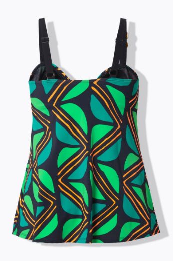 Moda za polnejše Kupaći kostim Tankini plus velikost, xxl, Ulla Popken in Johann Popken (JP1880)