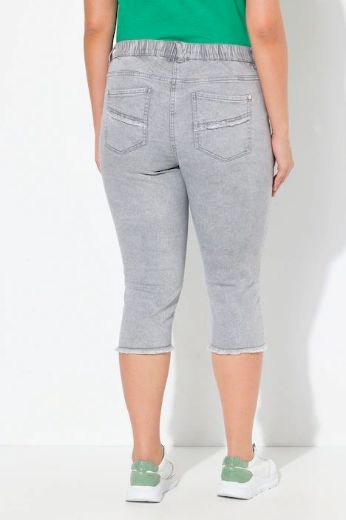 Moda za polnejše Traperice Capri plus velikost, xxl, Ulla Popken in Johann Popken (JP1880)