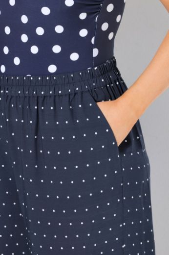Moda za polnejše Hlače elastičnog struka širokih nogavica plus velikost, xxl, Ulla Popken in Johann Popken (JP1880)