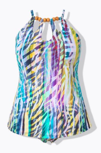 Moda za polnejše Kupaći kostim tankini plus velikost, xxl, Ulla Popken in Johann Popken (JP1880)