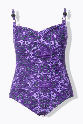 Moda za polnejše Kupaći kostim jednodijelni plus velikost, xxl, Ulla Popken in Johann Popken (JP1880)