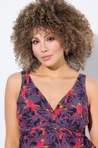 Moda za polnejše Kupaći kostim Tankini plus velikost, xxl, Ulla Popken in Johann Popken (JP1880)