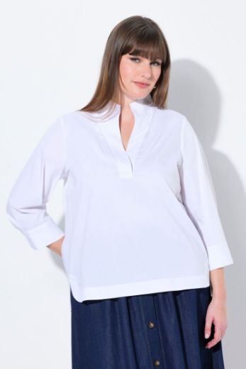 Moda za polnejše Bluza 3/4 rukava plus velikost, xxl, Ulla Popken in Johann Popken (JP1880)