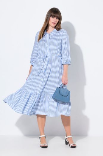 Moda za polnejše Haljina 3/4 rukava A kroja plus velikost, xxl, Ulla Popken in Johann Popken (JP1880)