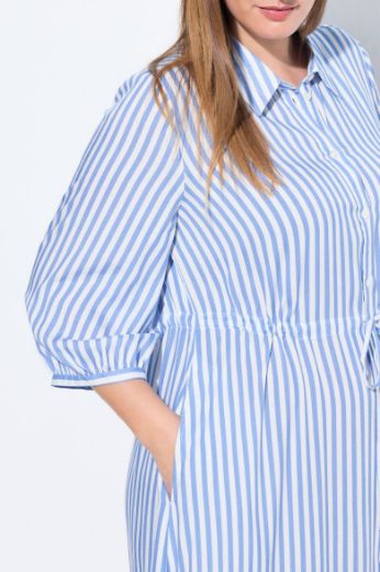 Moda za polnejše Haljina 3/4 rukava A kroja plus velikost, xxl, Ulla Popken in Johann Popken (JP1880)