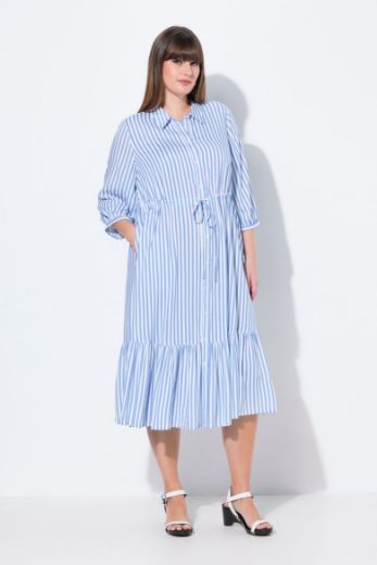 Moda za polnejše Haljina 3/4 rukava A kroja plus velikost, xxl, Ulla Popken in Johann Popken (JP1880)