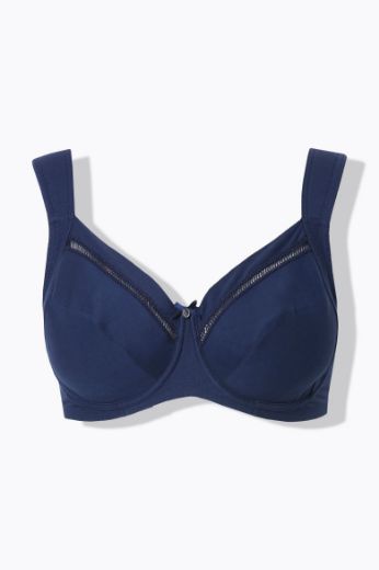 Moda za polnejše Grudnjak sa žicom širokih naramenica plus velikost, xxl, Ulla Popken in Johann Popken (JP1880)