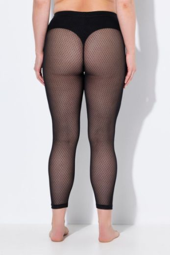 Moda za polnejše Tajice mrežaste plus velikost, xxl, Ulla Popken in Johann Popken (JP1880)