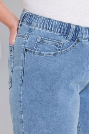 Moda za polnejše Hlače bermude plus velikost, xxl, Ulla Popken in Johann Popken (JP1880)