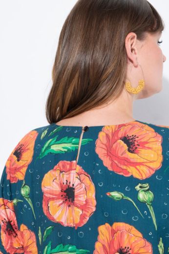 Moda za polnejše Bluza kratkih rukava plus velikost, xxl, Ulla Popken in Johann Popken (JP1880)
