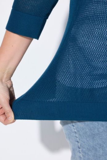 Moda za polnejše Pulover 3/4 rukava plus velikost, xxl, Ulla Popken in Johann Popken (JP1880)