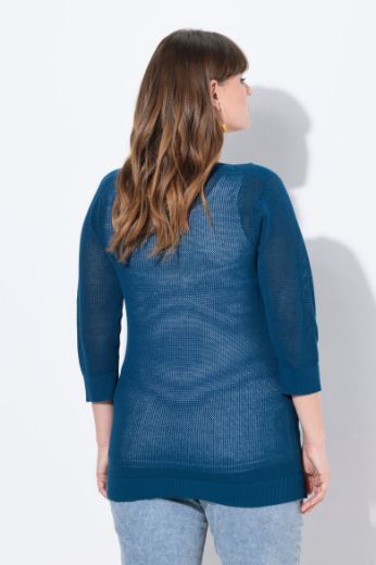 Moda za polnejše Pulover 3/4 rukava plus velikost, xxl, Ulla Popken in Johann Popken (JP1880)