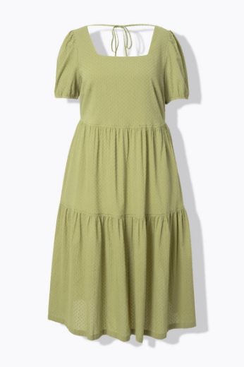Moda za polnejše Haljina maxi kratkih rukava plus velikost, xxl, Ulla Popken in Johann Popken (JP1880)