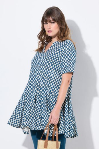 Moda za polnejše Tunika kratkih rukava plus velikost, xxl, Ulla Popken in Johann Popken (JP1880)
