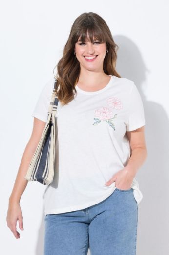 Moda za polnejše Majica kratkih rukava okruglog ovratnika plus velikost, xxl, Ulla Popken in Johann Popken (JP1880)