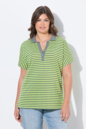Moda za polnejše Majica polo plus velikost, xxl, Ulla Popken in Johann Popken (JP1880)