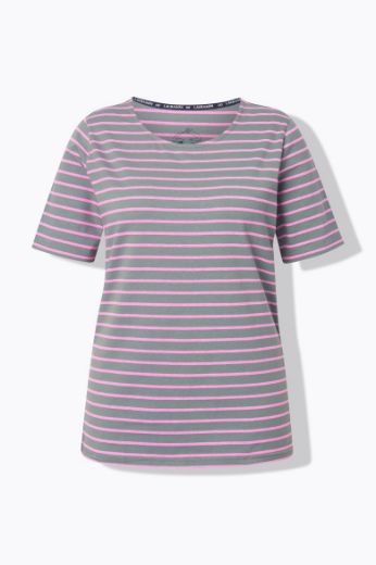 Moda za polnejše Majica prugasta kratkih rukava plus velikost, xxl, Ulla Popken in Johann Popken (JP1880)