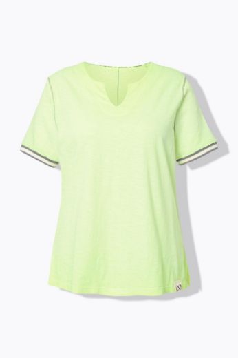Moda za polnejše Majica kratkih rukava žuta plus velikost, xxl, Ulla Popken in Johann Popken (JP1880)