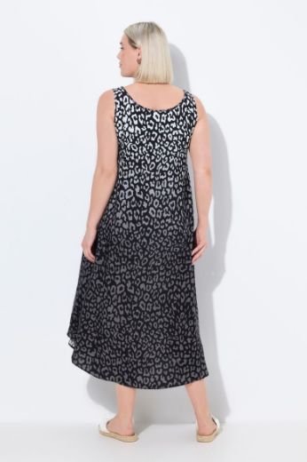 Moda za polnejše Haljina bez rukava s printom leoparda plus velikost, xxl, Ulla Popken in Johann Popken (JP1880)