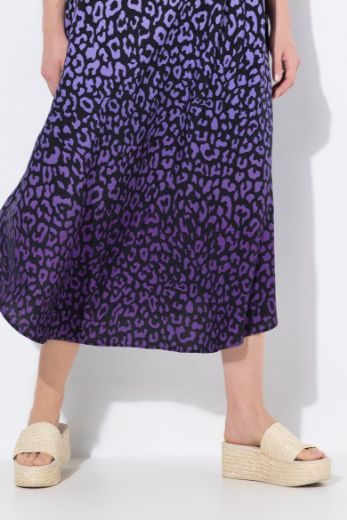 Moda za polnejše Haljina bez rukava s printom leoparda plus velikost, xxl, Ulla Popken in Johann Popken (JP1880)