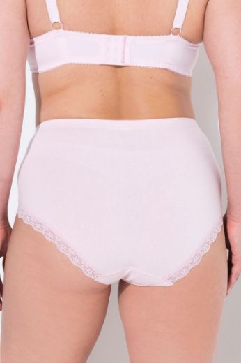 Moda za polnejše Gaćice s dodatkom ukrasne čipke 3 komada plus velikost, xxl, Ulla Popken in Johann Popken (JP1880)